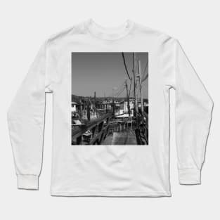 Enter at Your Own Risk. Sausalito - Ghost Dock Entrance. Long Sleeve T-Shirt